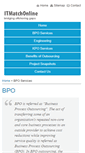 Mobile Screenshot of bposervices.itmatchonline.com
