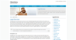 Desktop Screenshot of legalservices.itmatchonline.com